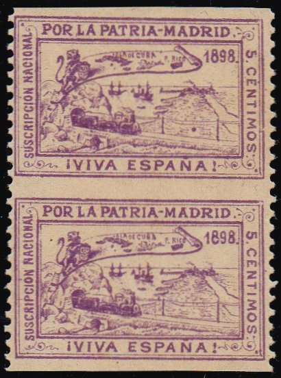 Spain Cuban War Guerra Cuba Espana Ferrocarril sellos postales